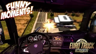 Euro Truck Simulator 2 Multiplayer Funny Moments & Crash Compilation #71