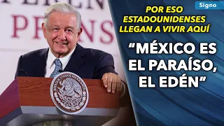 Esto dijo AMLO a Biden respecto a los estadounidenses que llegan a México a vivir