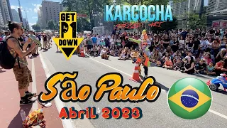 Karcocha en Sao Paulo -  Brasil, en la Av. Paulista, Abril 2023