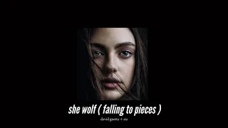 ( slowed down ) she wolf ( falling to pieces )