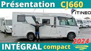 INTÉGRAL COMPACT ! Présentation ITINEO CJ660 collection 2024 *Instant Camping-Car*