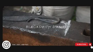 Forging a Blacksmith’s Knife