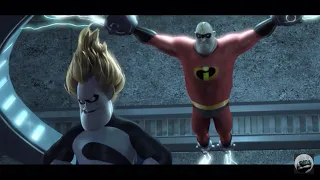 The Incredibles - Syndrome Interrogates Mr. Incredible