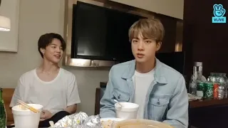 [ENG SUB] BTS JIN & JIMIN VLIVE FULL (19/5/2019) Eat jin VLIVE 2016