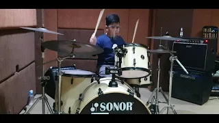 Calvin Matthew grade 2 Willy Soemantri Palem lestari - Drum cover - How you like that - BLACKPINK