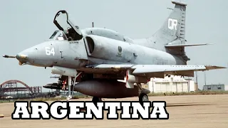 Top 5 Aviones de Guerra de ARGENTINA - 2023