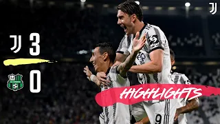 DI MARIA DEBUT GOAL & DUŠAN DOUBLE! | JUVENTUS 3-0 SASSUOLO | SERIE A HIGHLIGHTS