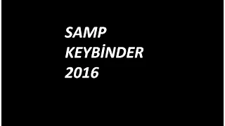 Samp KeyBinder 2016