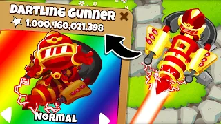 1 TRILLION pops with a Ray of Doom. (BTD 6)