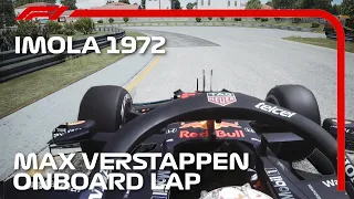 F1 2021 Old Imola 1972 | Max Verstappen Onboard Lap