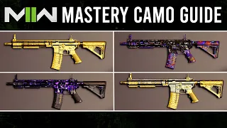 Modern Warfare 2: Mastery Camos Unlock Guide (Gold, Platinum, Polyatomic, Orion)