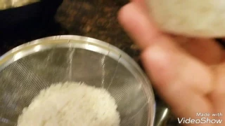 Düdüklü tencerede pirinc pilavi