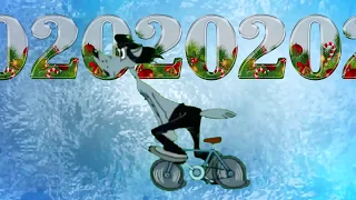 Футаж новогодний 2020  Мультяхи