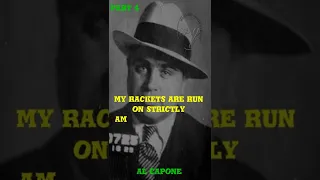 Al capone's 4 - famous quotes  #shorts #motivation #4