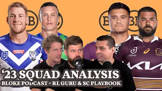 Bloke In A Bar - 2023 Squad Analysis Pt. 1 w/ RL Guru & SC Playbook