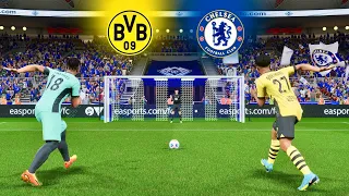 EAFC 24 Mod | Borussia Dortmund vs. Chelsea - Pre Season Friendly Match 23/24 Penalties | PC