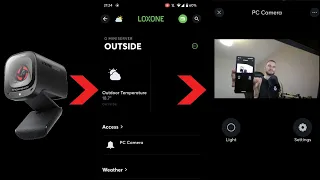 Integrate a Camera in the Loxone App