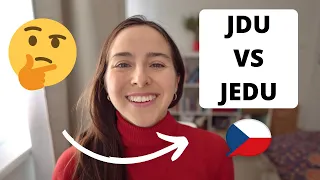 Finally Conquer Czech Verbs JÍT and JET
