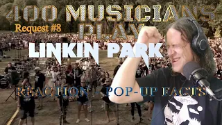 Ep 46: 400 Musicians Play Linkin Park: New Divide -  Reaction + Pop Up Facts