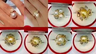 Latest Pearl Ring Designs