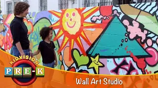 Wall Art Studio | Virtual Field Trip | KidVision Pre-K