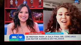 Astrid Nicole Entrevista Jelou TVN 2nov2020