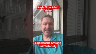 Fall Till Lindemann: Kayla Shyx kürzt Video nach Unterlassungserklärung - RA Boos Update