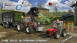 Pruning GRAPEVINES and selling SILAGE | The Old Stream Farm | Farming Simulator 22 | Episode 23