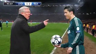 The Day Cristiano Ronaldo Showed Sir Alex Ferguson Who Is The Boss