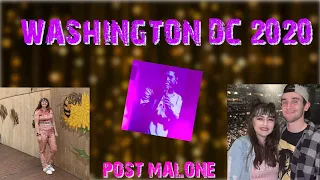 WASHINGTON DC 2020 | Post Malone | Swae Lee | Tyla Yaweh | Smithsonian | concert | zoo |spring break