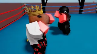 COMBATES de BOXEO en ROBLOX