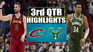 Cleveland Cavaliers vs Milwaukee Bucks 3rd QTR Game Highlights | December 29, 2023