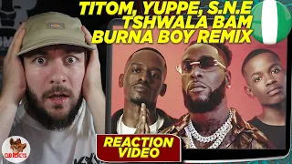 THEY DID IT! 😲 | TitoM, Yuppe and Burna Boy - Tshwala Bam Remix Ft. S.N.E | CUBREACTS UK ANALYSIS