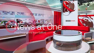 BBC News at One (First Programme from Salford) - Monday 3rd June 2024 - BBC One