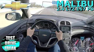 2012 Chevrolet Malibu 2.4 LTZ 167 PS TOP SPEED AUTOBAHN DRIVE POV