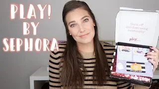 OCTOBER PLAY! by SEPHORA TRY-ON UNBOXING | Sarah Brithinee