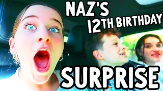 NAZ'S Emotional 12th BIRTHDAY Surprise w/Norris Nuts