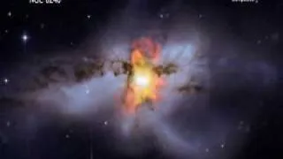 NGC 6240 in 60 Seconds (High Definition)