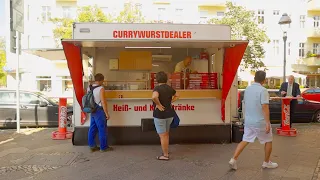 GERMAN Currywurst Godfather from Berlin | German Street Food | #Berlin #Germany