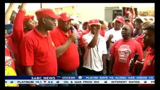 CWU marched to the Public Protector's Office