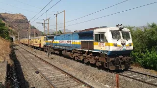 Chennai Express climbing Bhor Ghat with 3 Engines