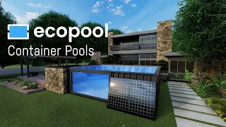 Modular Shipping Container Pools by Ecopool