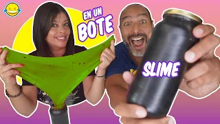 SLIME EN UN BOTE🤯 Jordi y Bego Momentos Divertidos