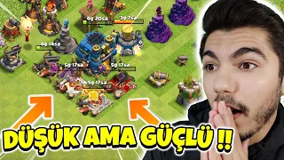 DÜŞÜK HESAP AMA GÜÇLÜ !! - Clash Of Clans