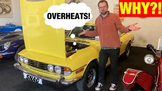 Why Did The Triumph Stag OVERHEAT? Classic Car Myth Busted!