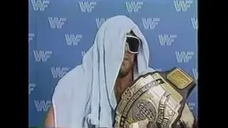 Macho Man Randy Savage Promo on Billy Jack Haynes (11-23-1986)