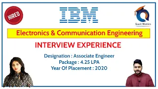 IBM Interview Experience | E&C Student #ibminterview #ibmfreshersinterview