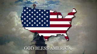 "God Bless America" - American Patriotic Song [LYRICS]