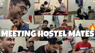 Meeting My Hostel Mates| 1st year hostel rooms| Maulana Azad Medical College