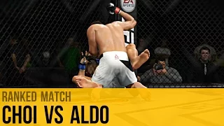 EA Sports UFC 2 | Doo Ho Choi vs José Aldo | Online Ranked Match